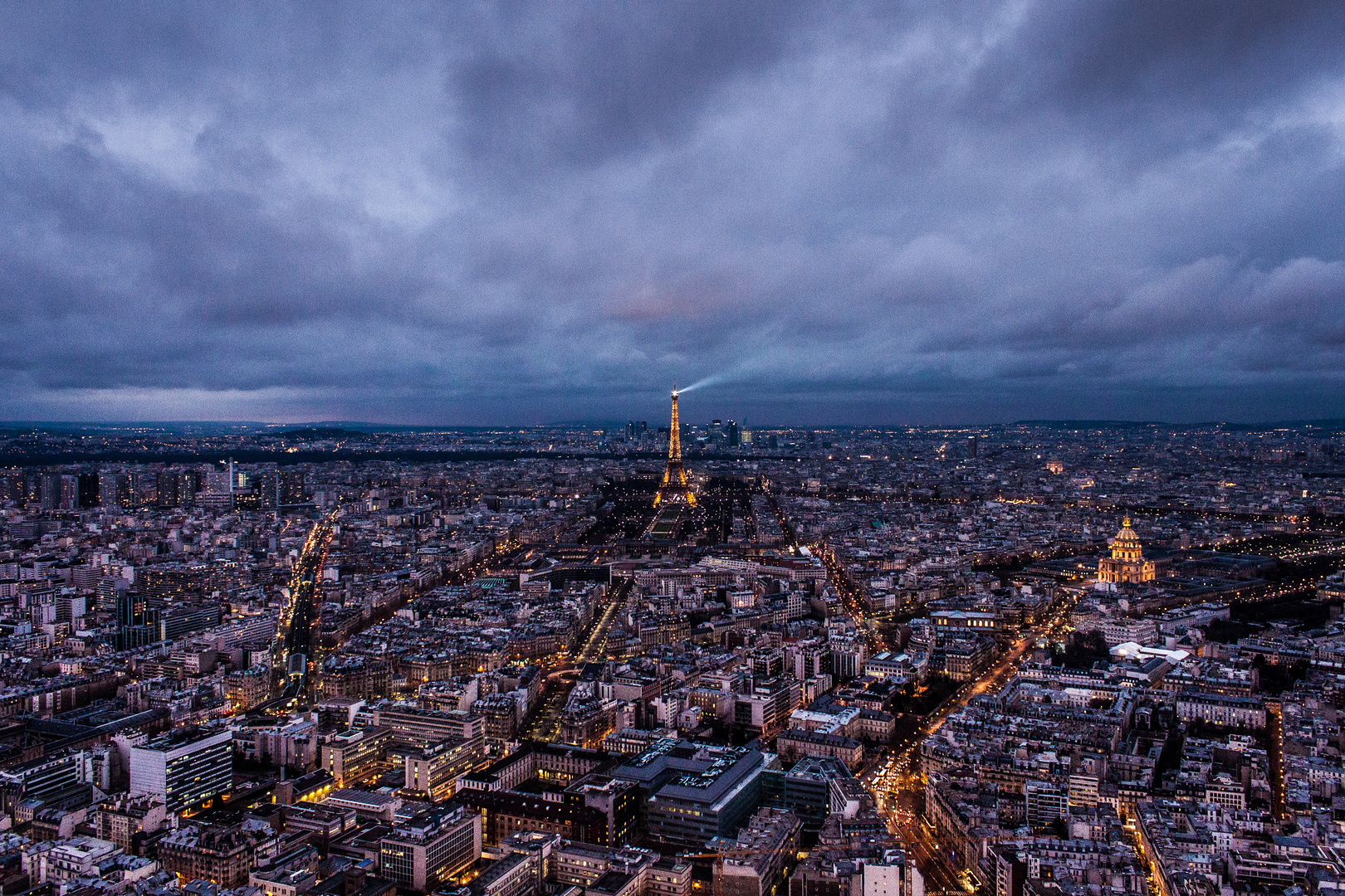 Paris in der Dämmerung...