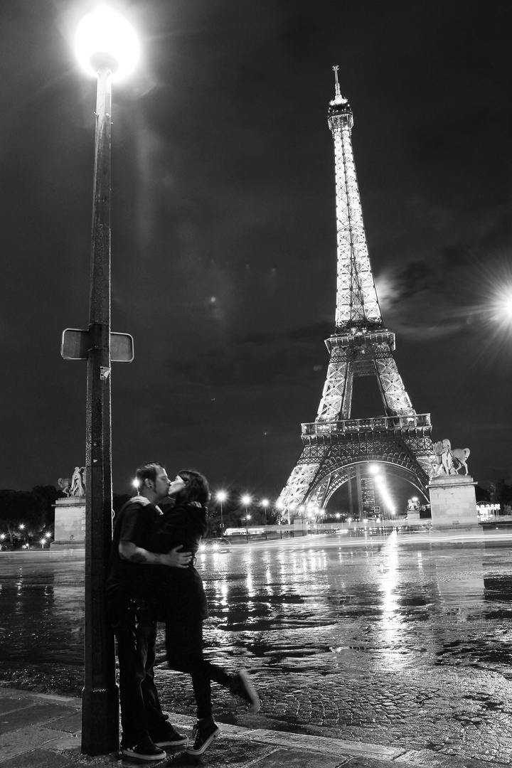 paris in rain