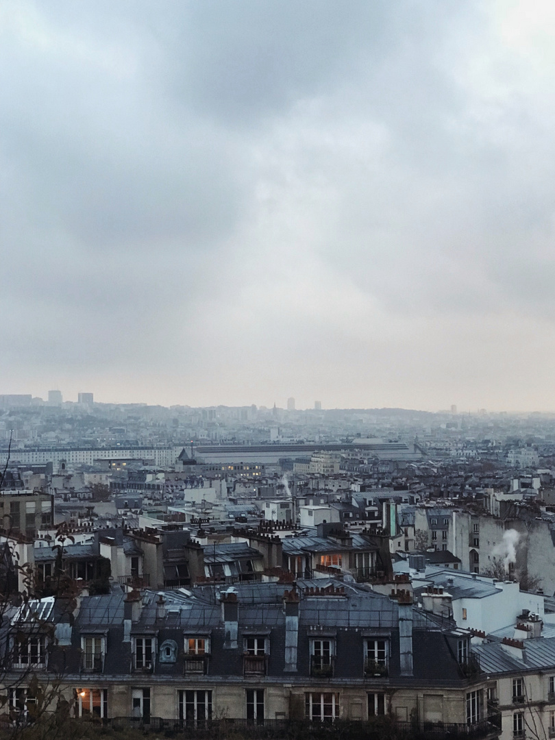 Paris in the rain