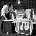 Paris - Künstler auf der pont des Arts