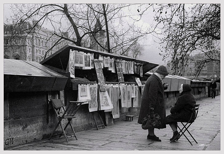 Paris, la bouquiniste