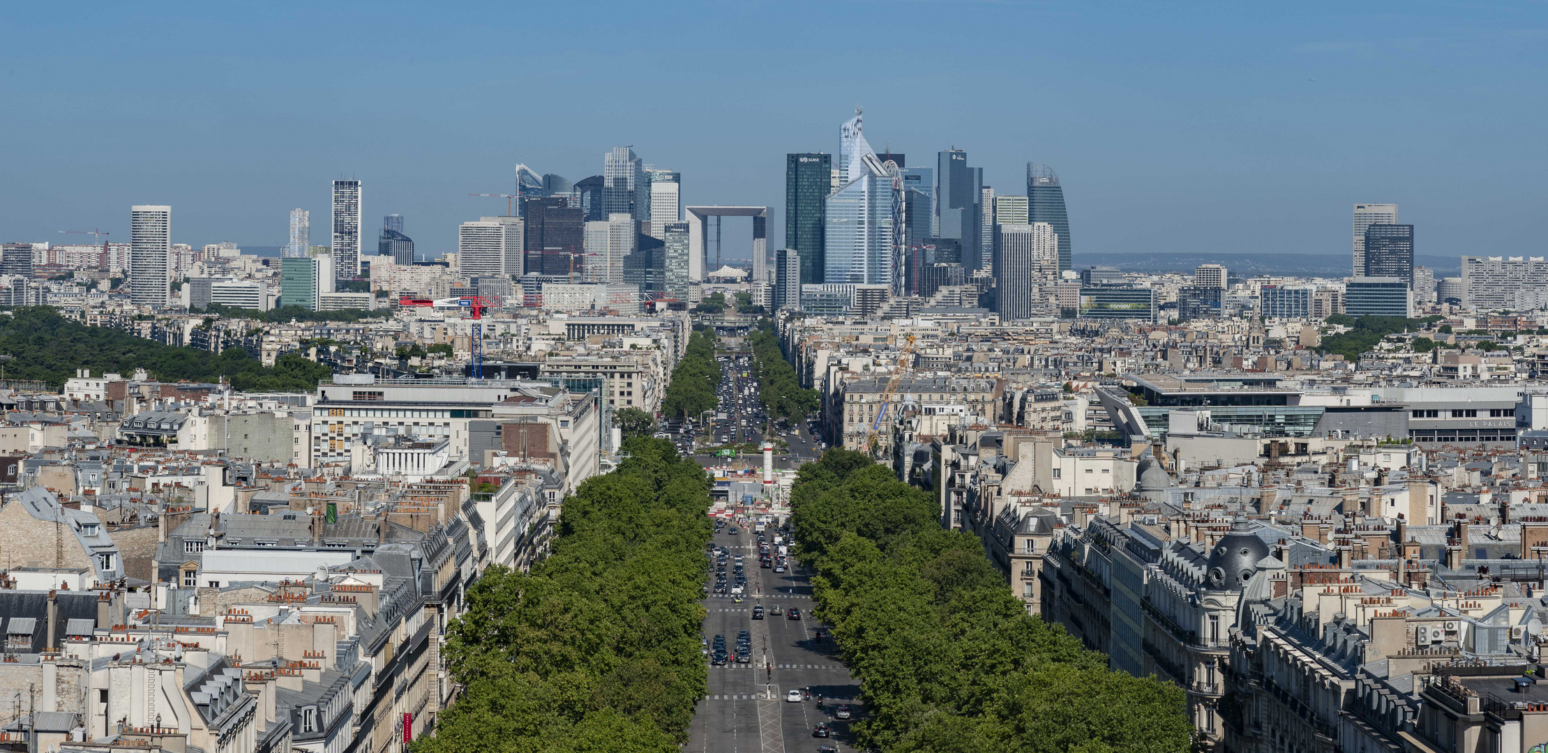 Paris, La Défense, Arc de Triomphe de l’Étoile