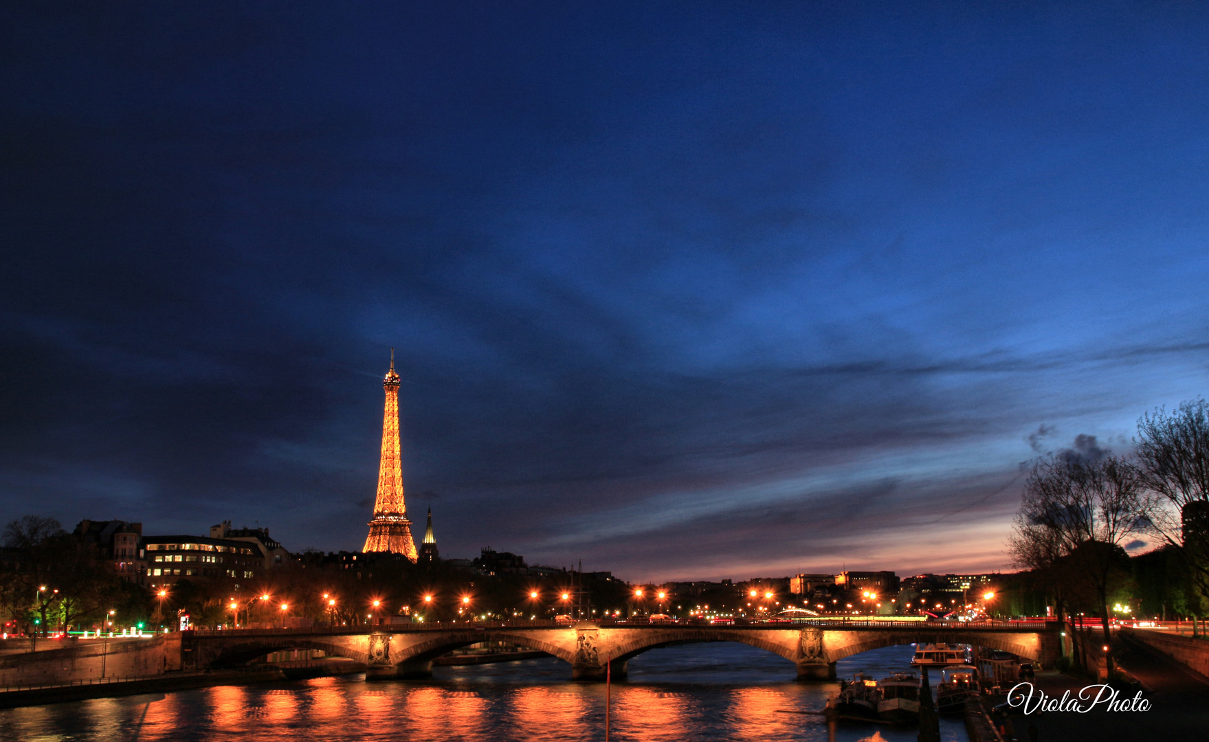 Paris la nuit