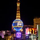 Paris Las Vegas bei Nacht