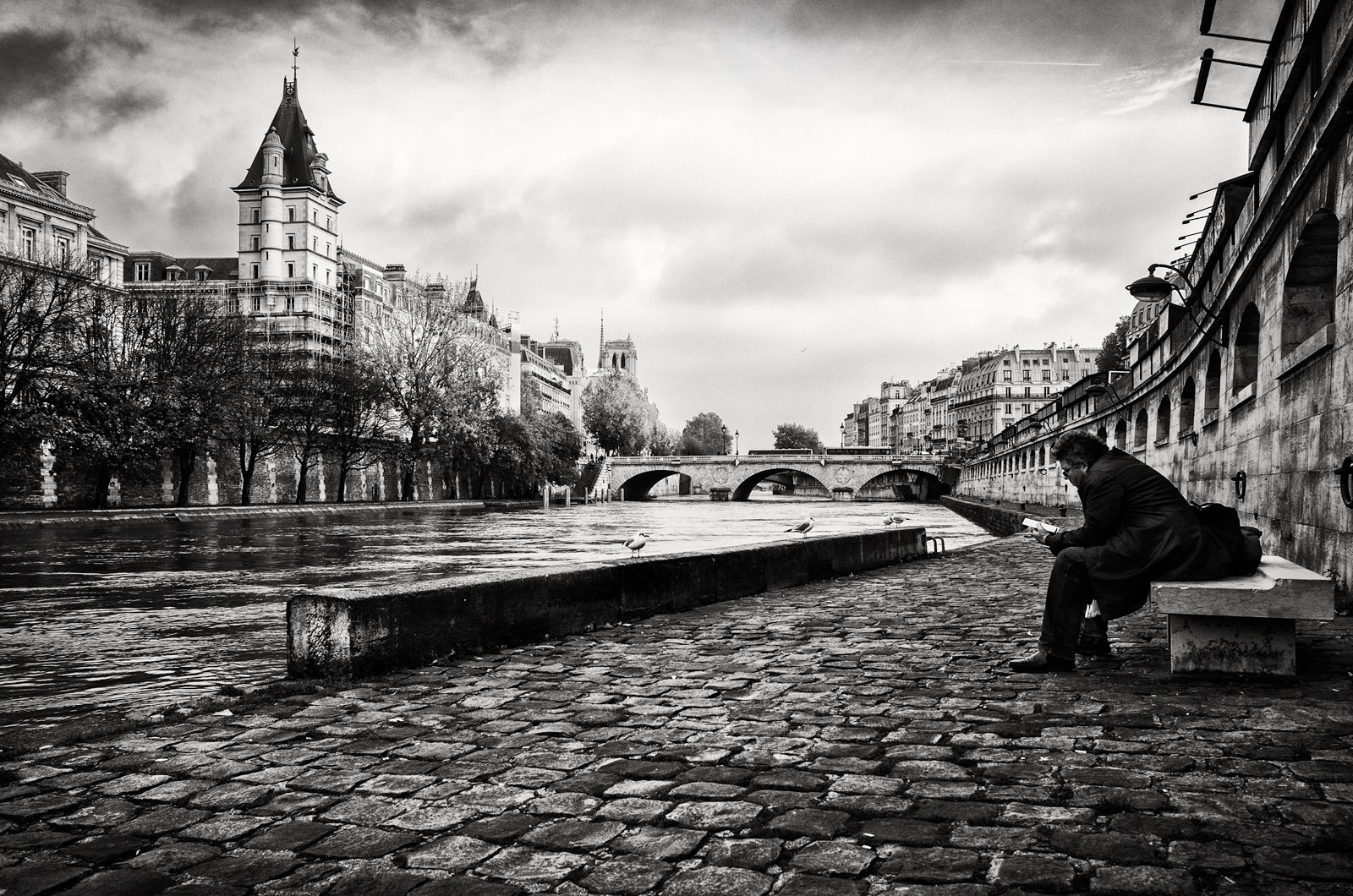 Paris - le long de la Seine