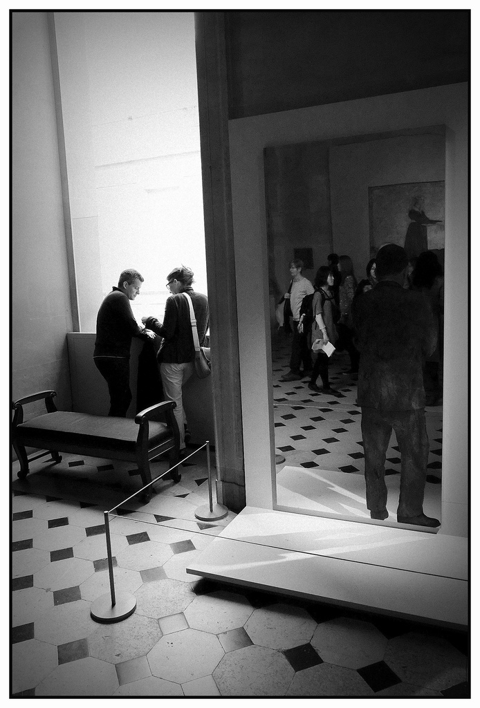 Paris, Le Louvre, Michelangelo Pistoletto 2013