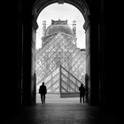 Paris, Le Louvre Porte Egyptienne 2014