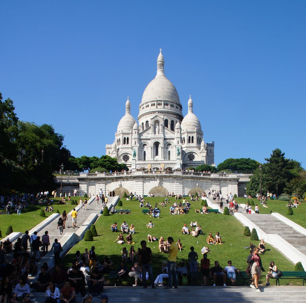 Paris: les escaliers de Montmartre