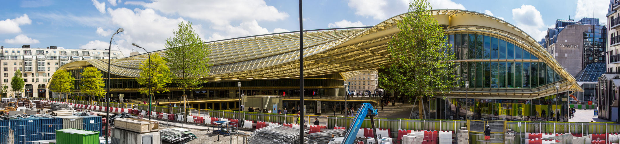 Paris ... Les Halles - Panorama