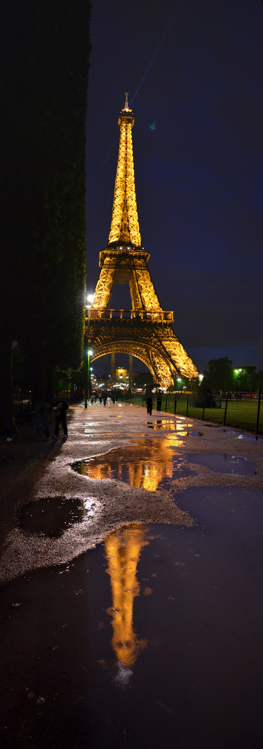 Paris - Madame Eiffel - réflexion