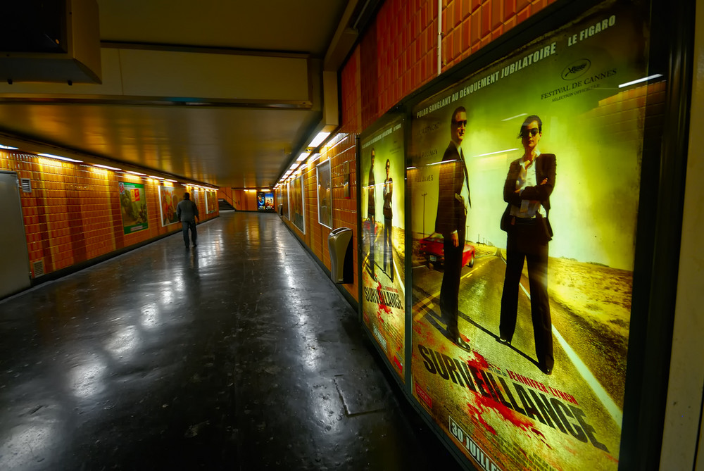 Paris metrò - Surveillance