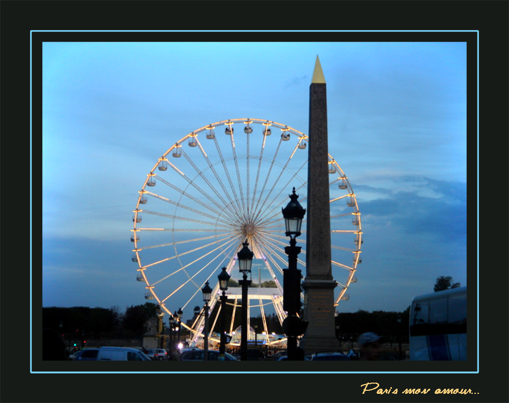 Paris mon amour...