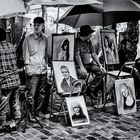 Paris, Montmartre. Place de Tertre 