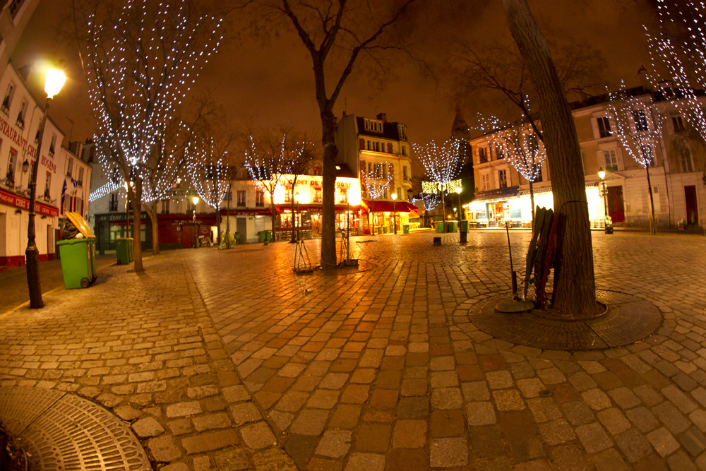 Paris, montmartre tôt 3