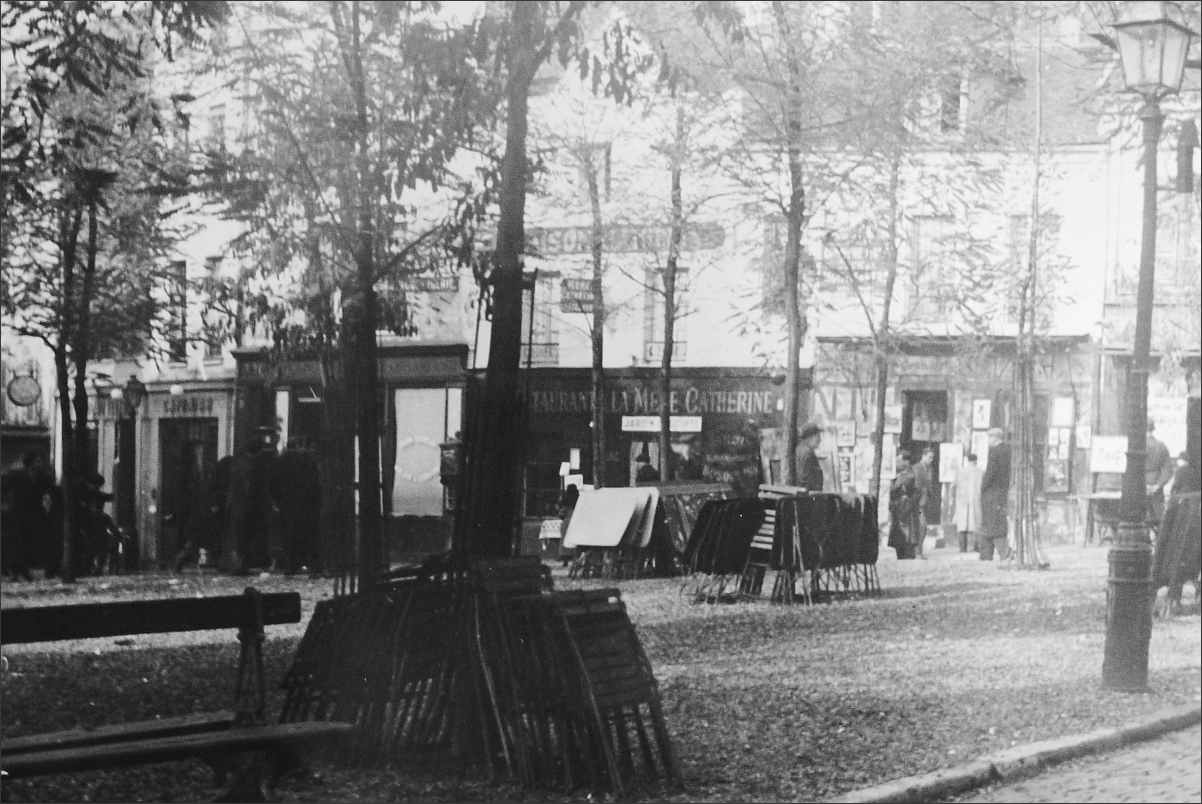  Paris - Montmartre -- wie dazumal :) 