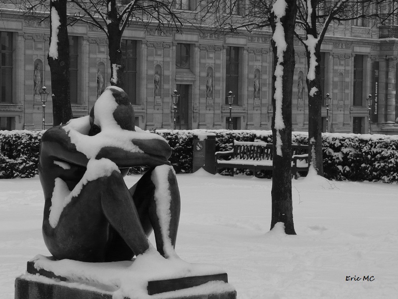 paris neige