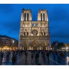 Paris No. 6  Notre Dame by Night