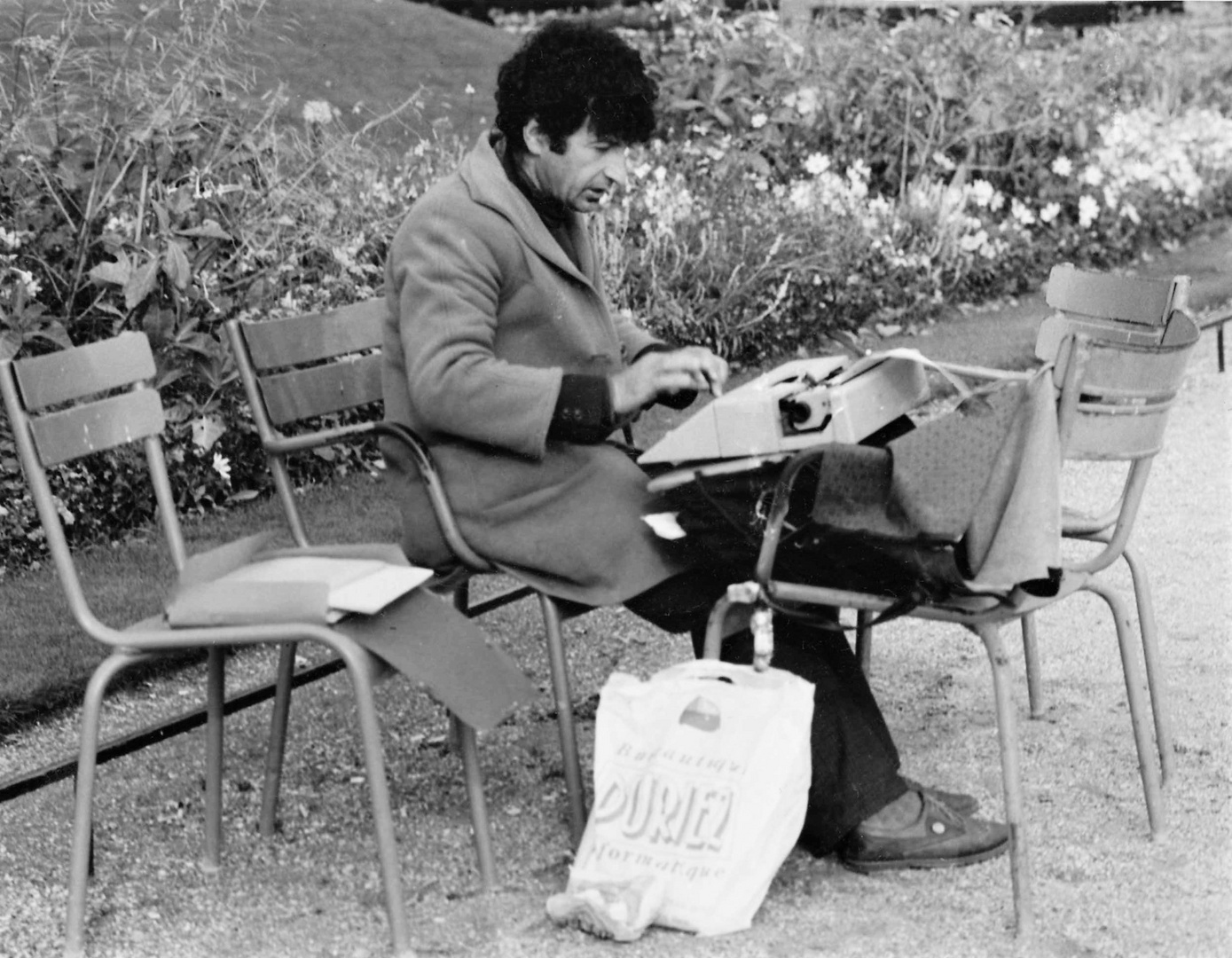 Paris Nostalgie - Dichter im Jardin du Luxembourg, 1984