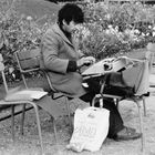 Paris Nostalgie - Dichter im Jardin du Luxembourg, 1984