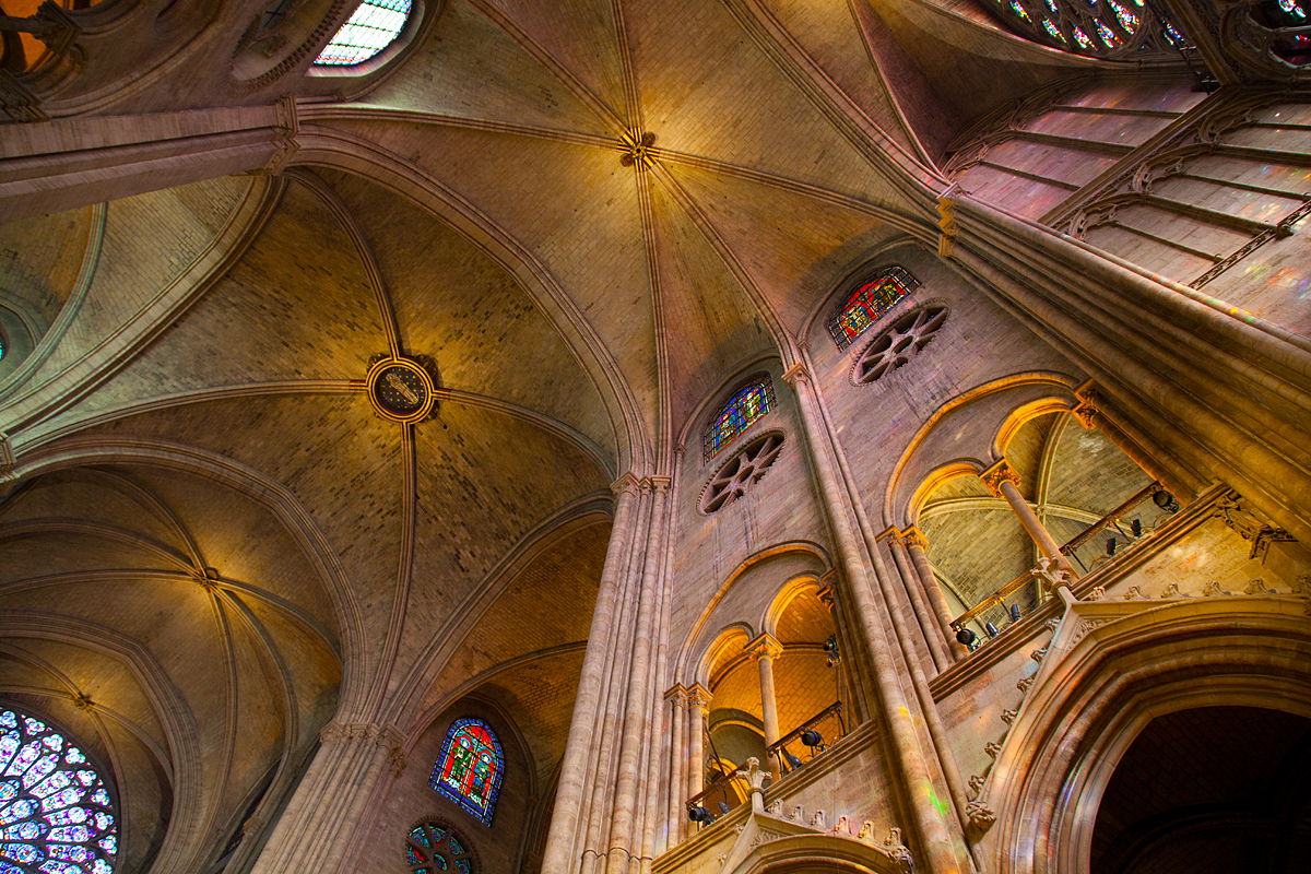 Paris - Notre Dame - ... inside ...