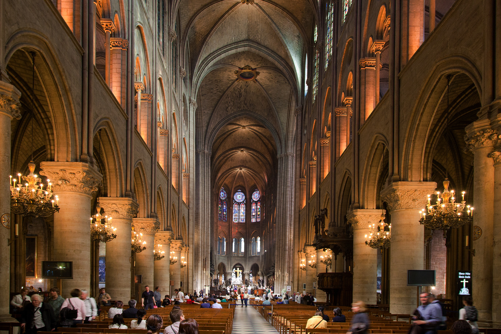 Paris Notre Dame - inside II Foto & Bild | architektur