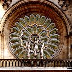 Paris: Notre-Dame, westliche Fensterrose