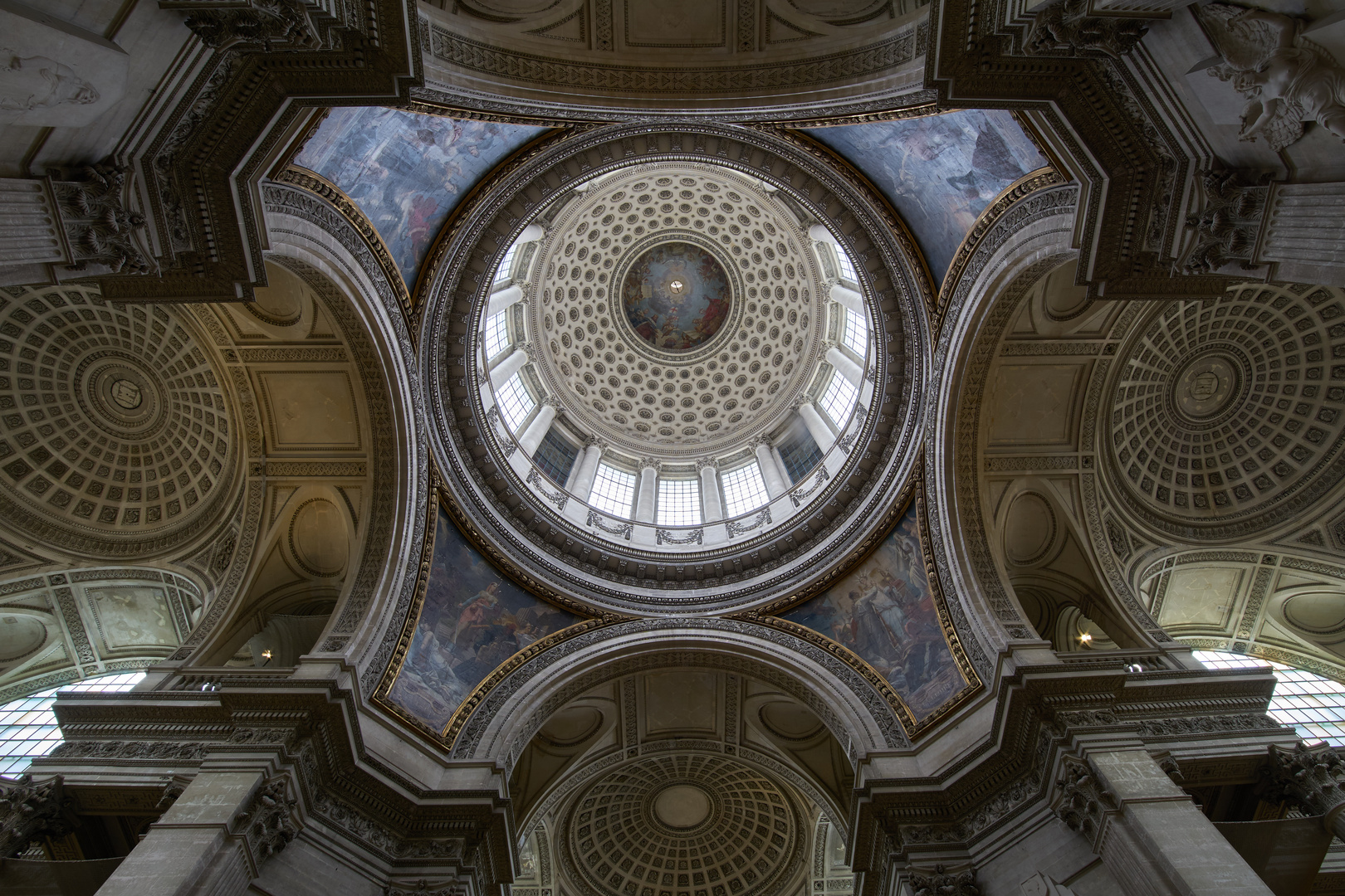 Paris Pantheon Kuppeln