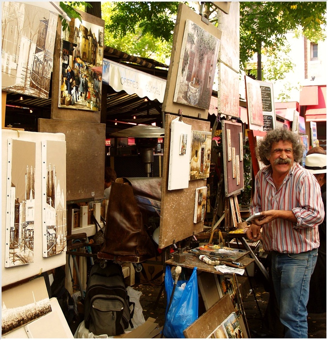 Paris-Place du Tertre