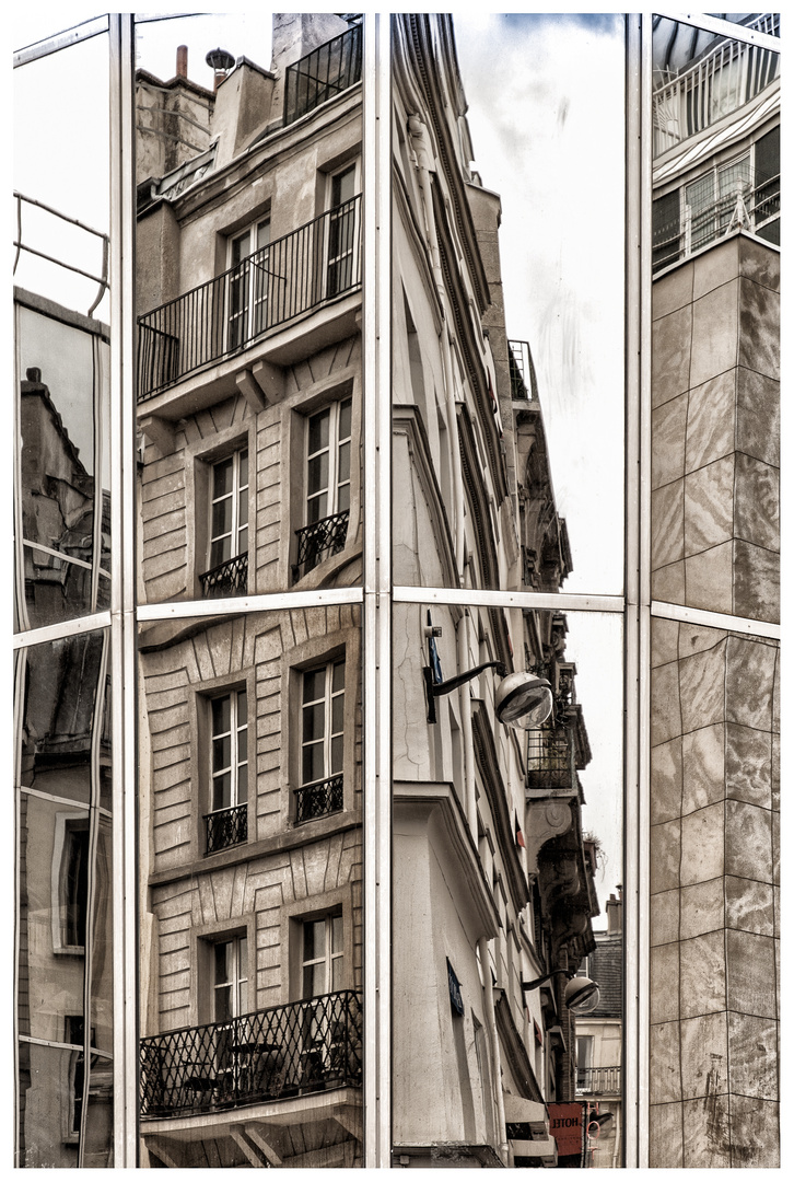 Paris, reflected