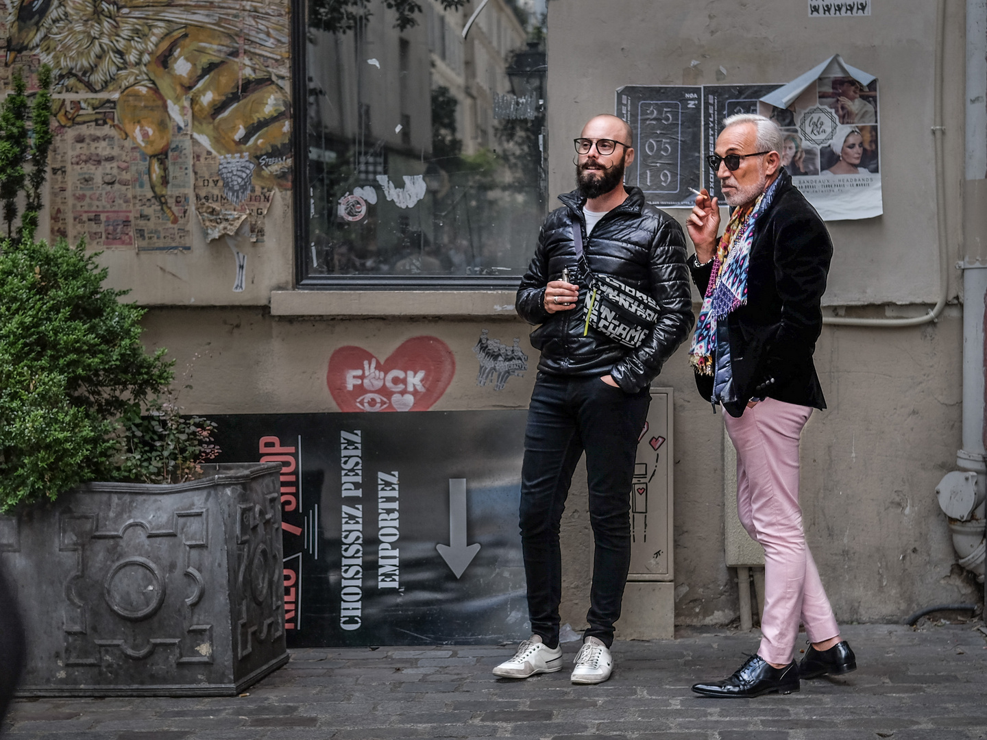 Paris. Rue des Rosiers