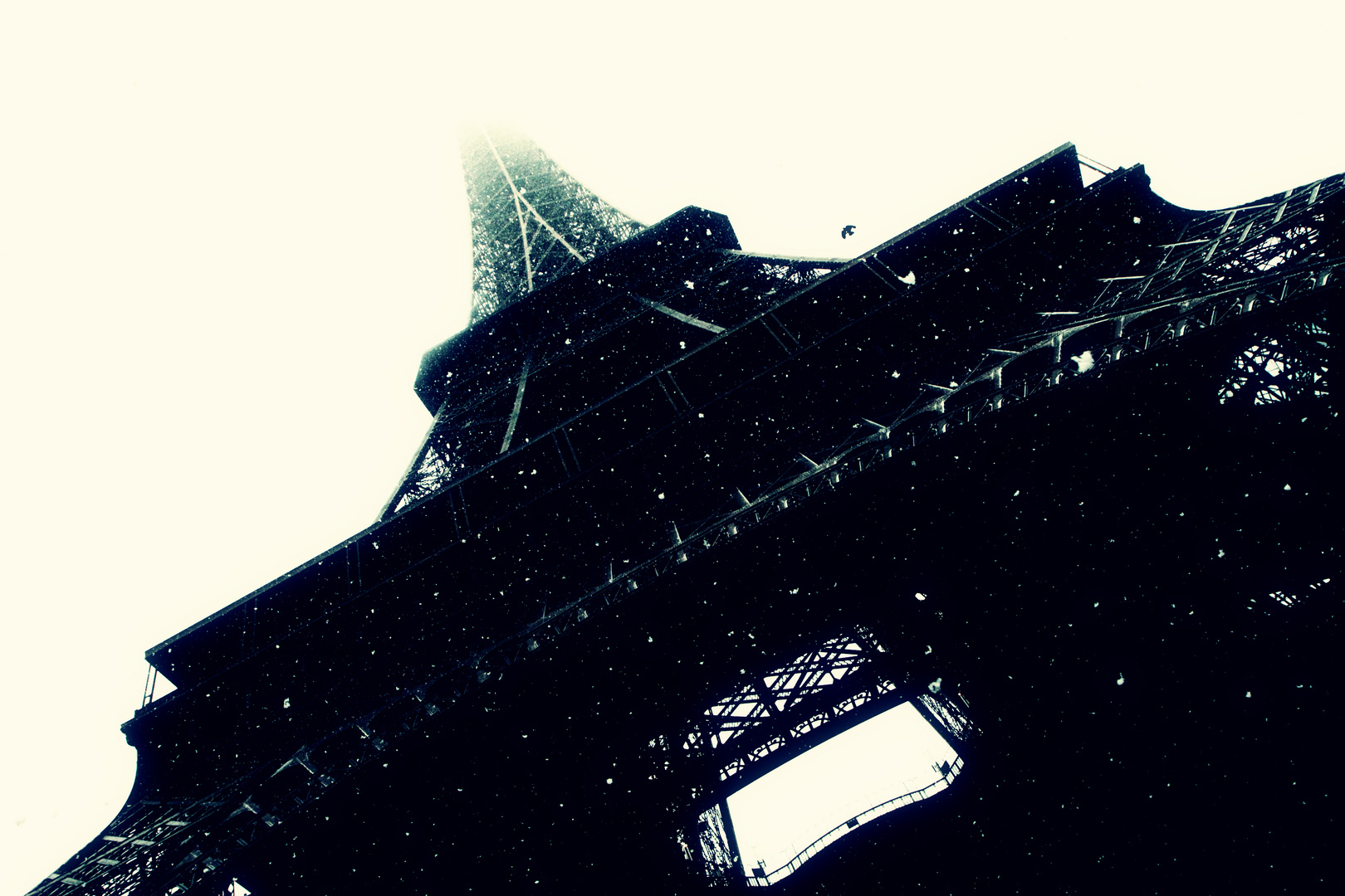 Paris & Snow ©èk KA