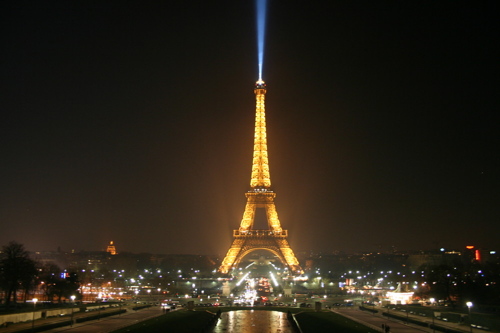 PARIS soir d'hiver