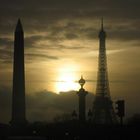 Paris - Sonnenuntergang