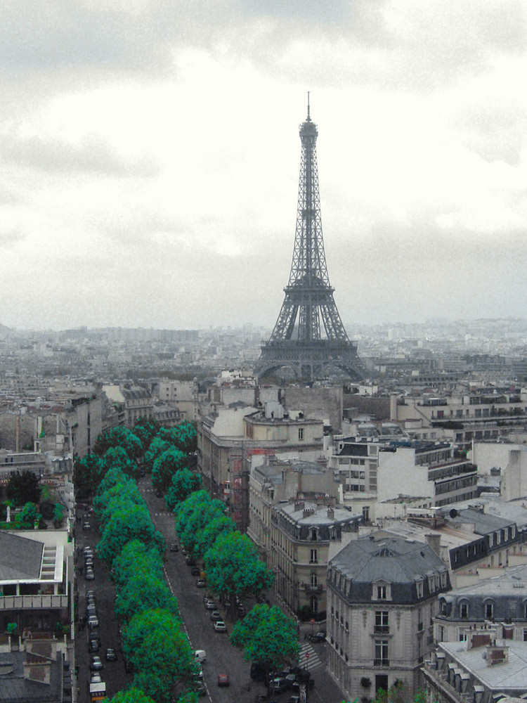 Paris sous la grisaille...