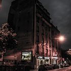 Paris Straßen bei Nacht