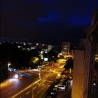 Paris Straßen bei Nacht