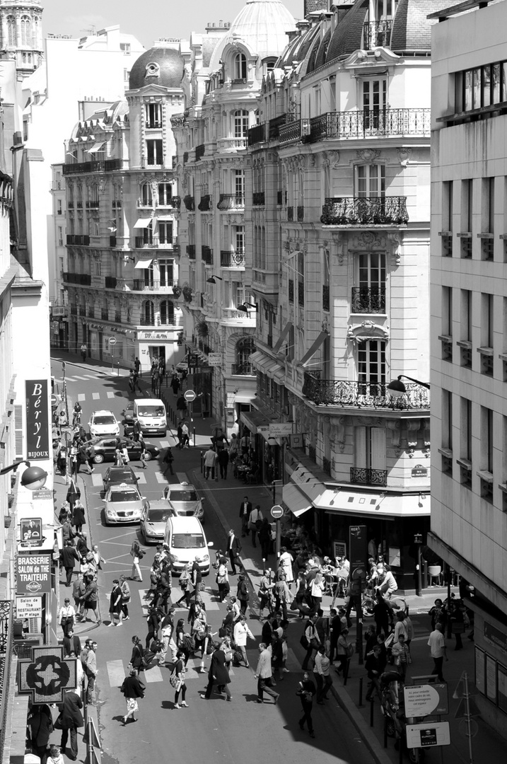 Paris Straßenleben