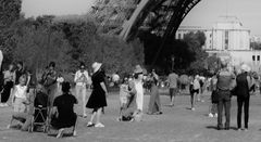 paris - street - eifelturm