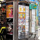 Paris street kiosk