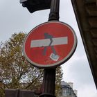 Paris street sign