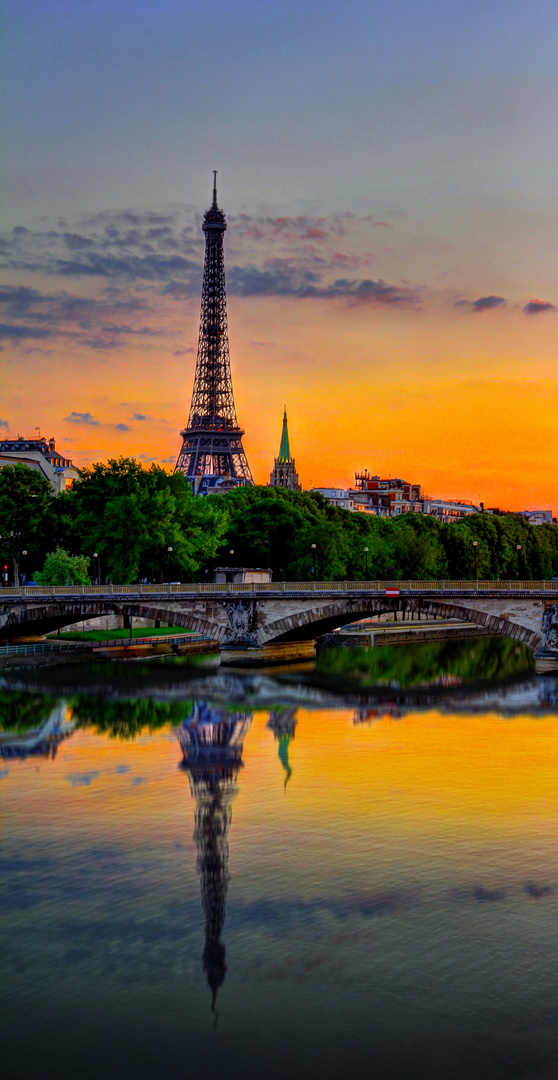 Paris' Sunset