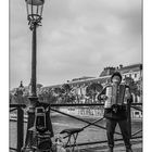 Paris - Sur le pont des arts