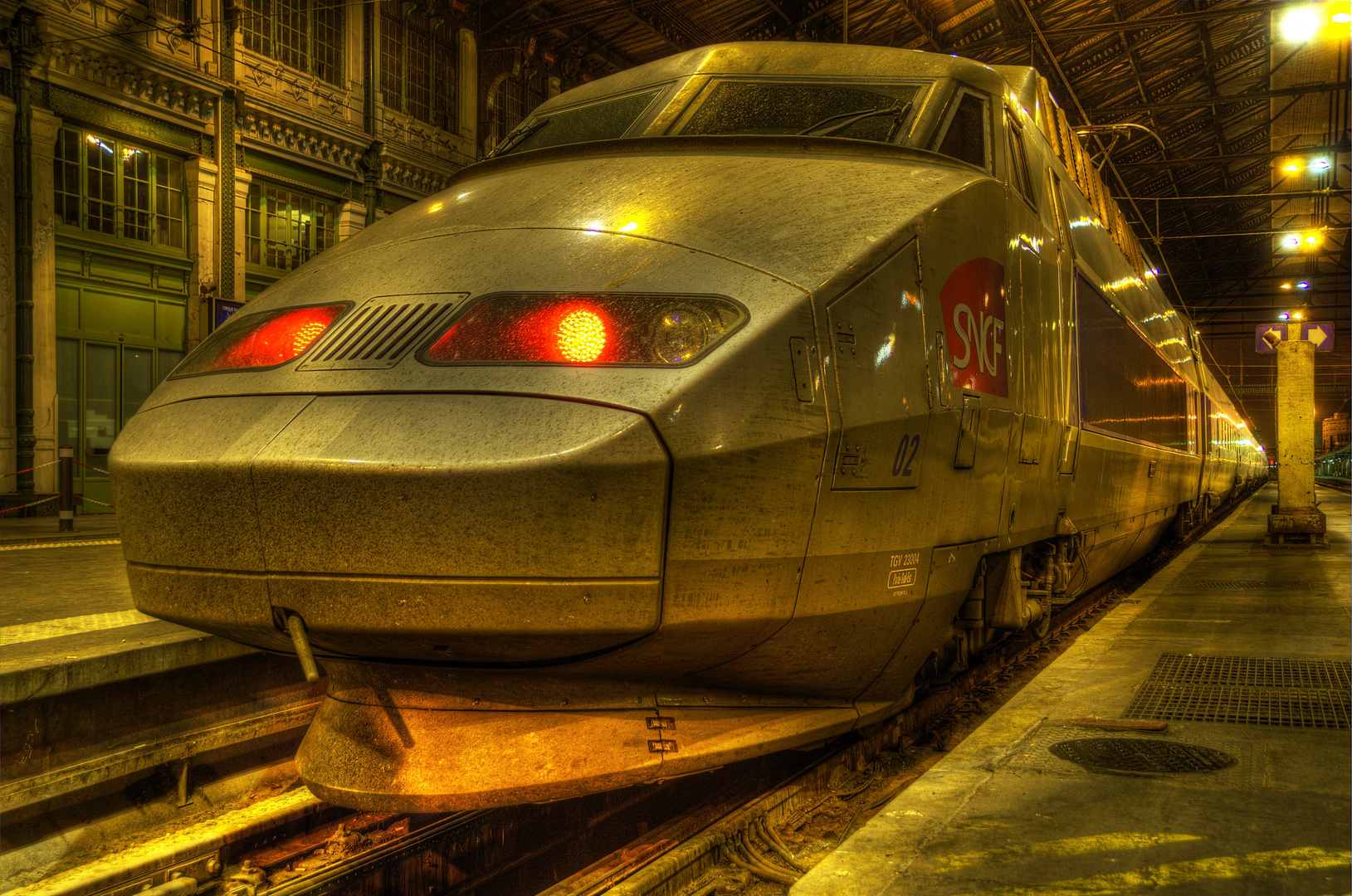 Paris - TGV im Gare de Lyon