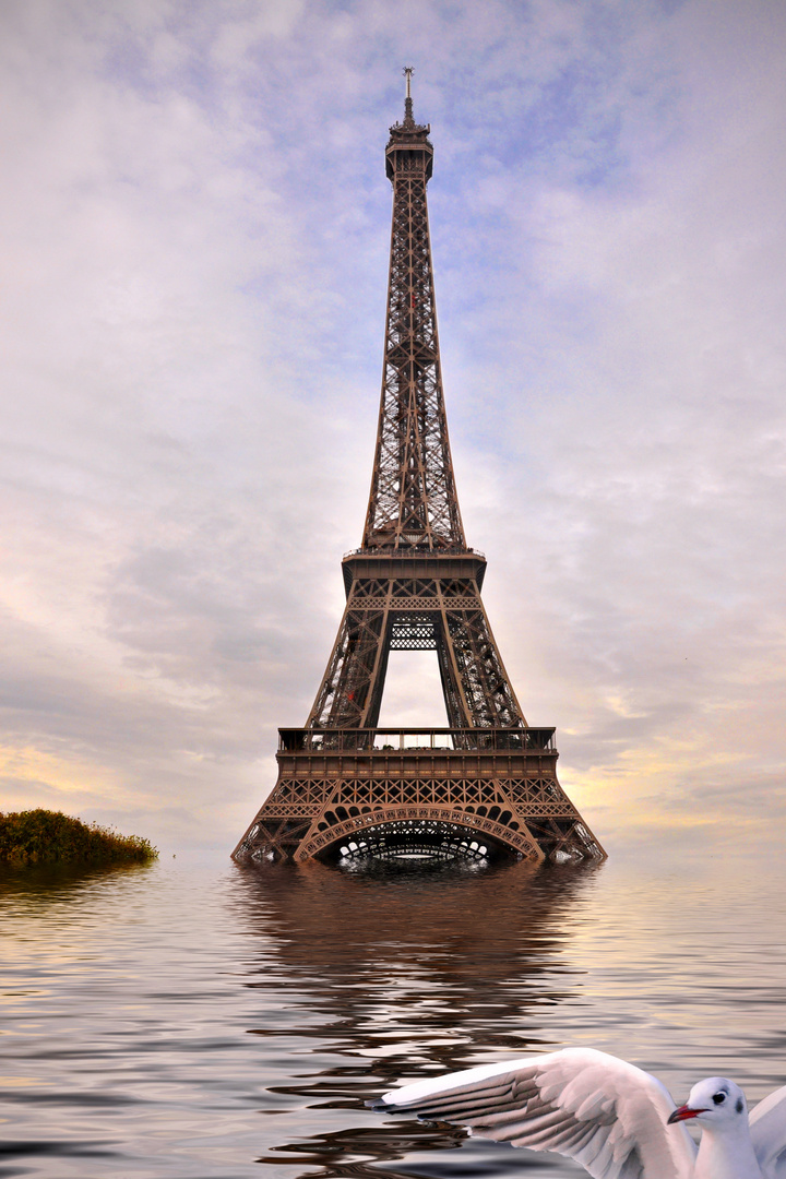Paris unter Wasser