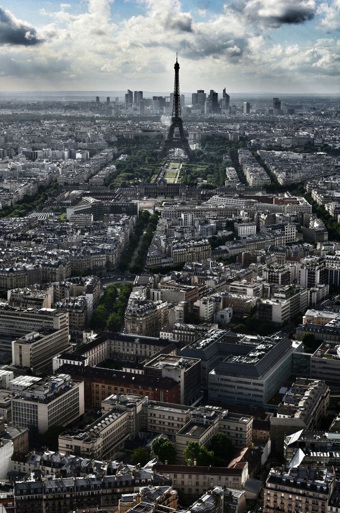 Paris - view from Montparnasse tower