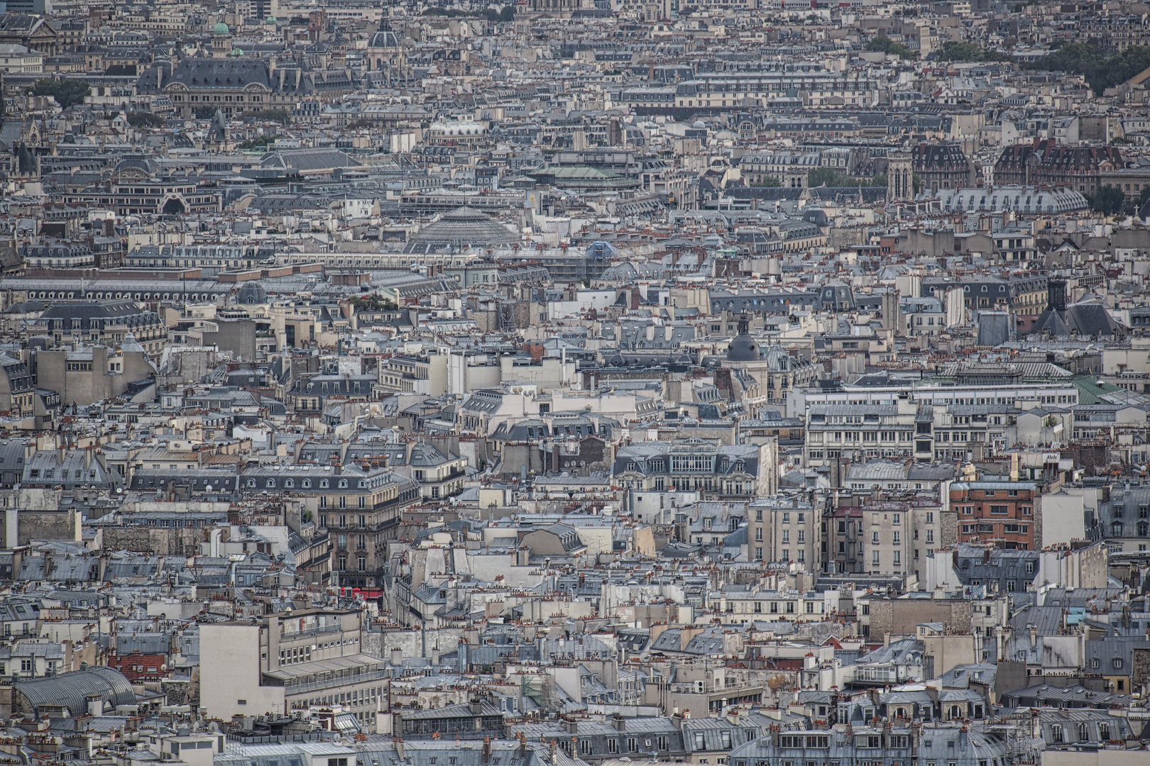 Paris vom Montmartre aus gesehen