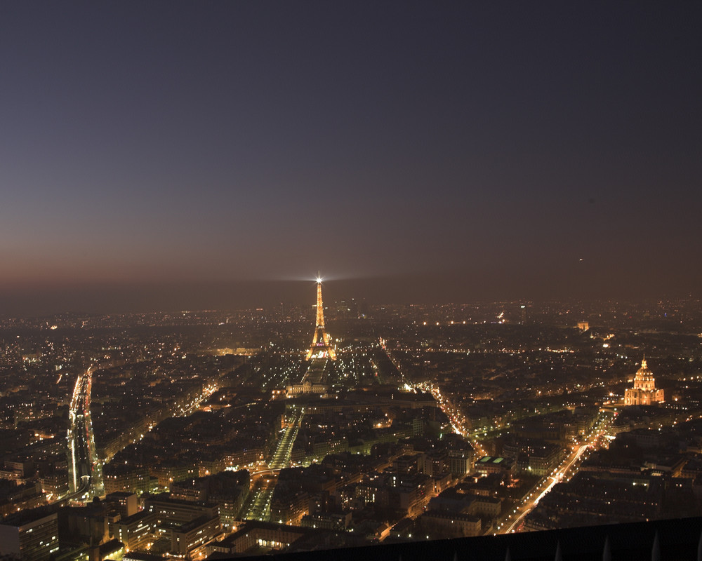 Paris vom Montparnasse Hochhaus