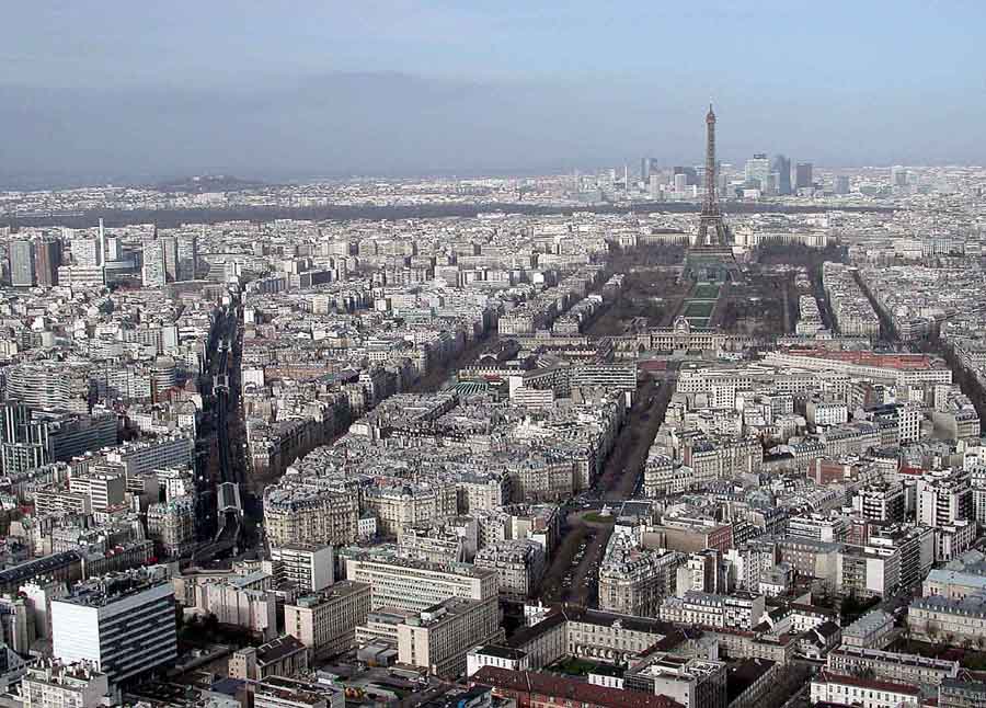 Paris vom TOUR-MONTPARNASSE