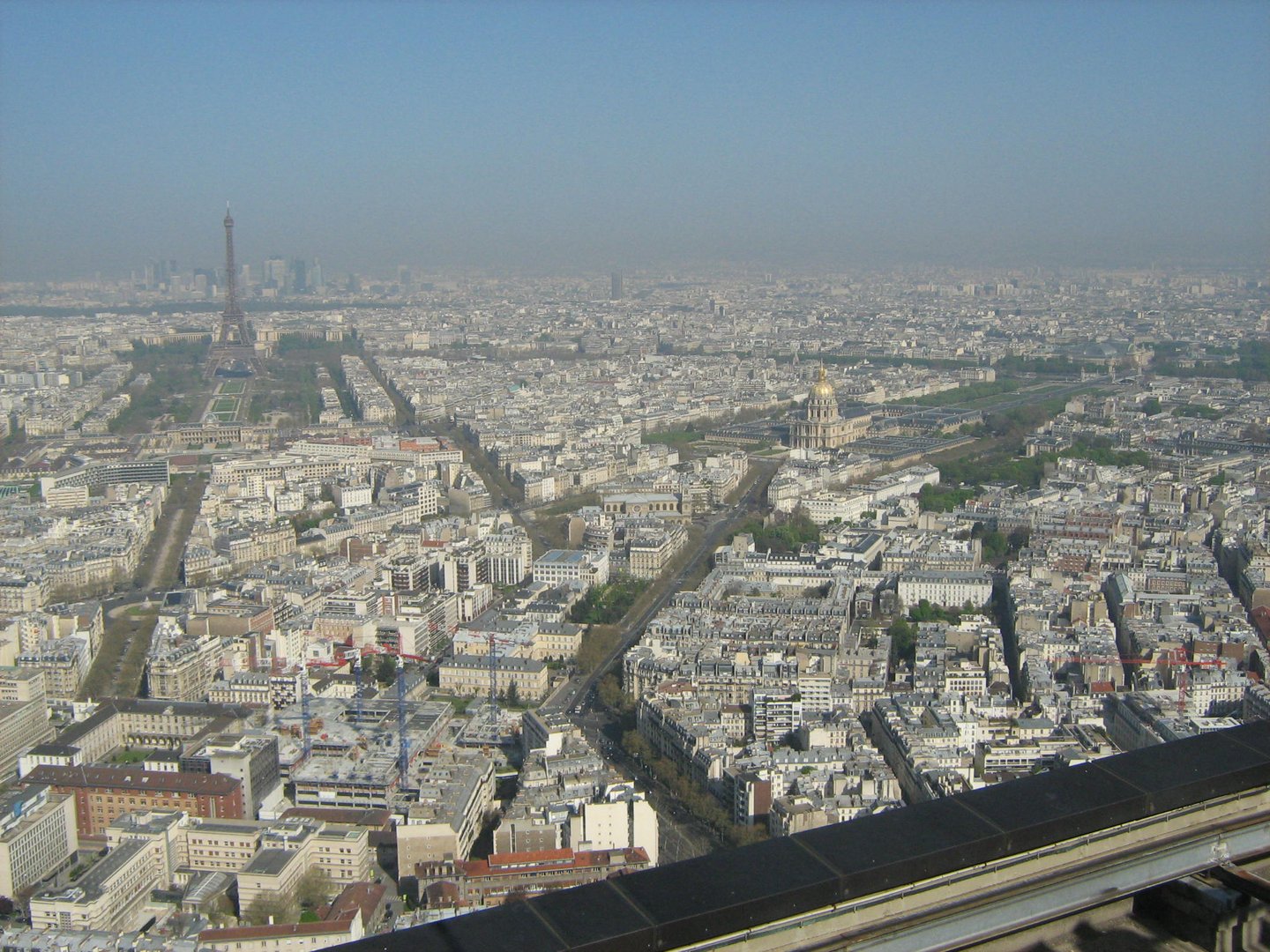 Paris von der Plattform des Montparnasse