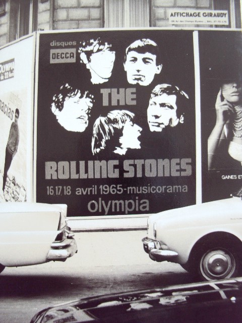 Paris vor 49 Jahren PLAKATHISTORIE THE ROLLING STONES